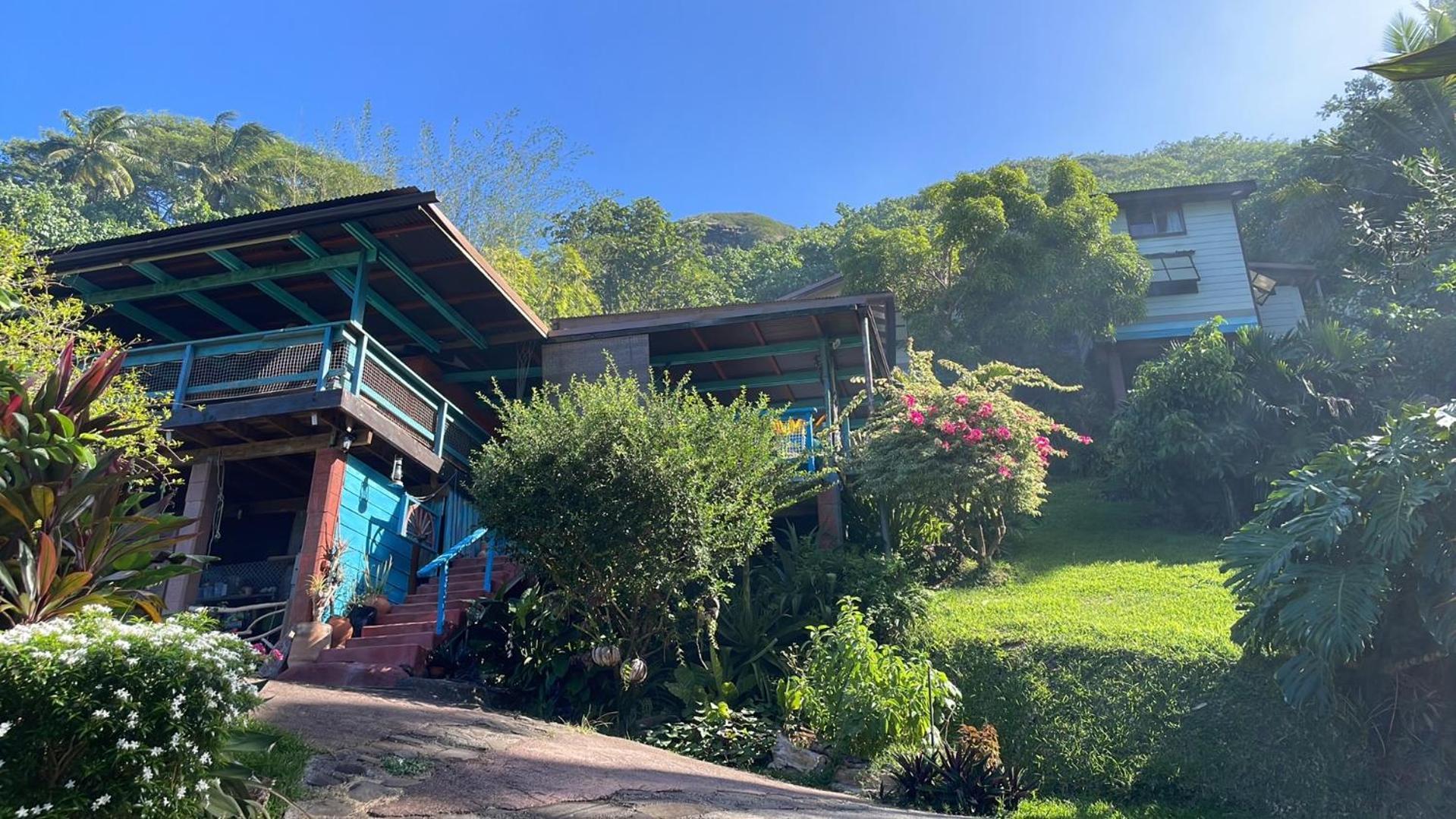 Apartamento Fare Mato Tahaa Patio  Exterior foto